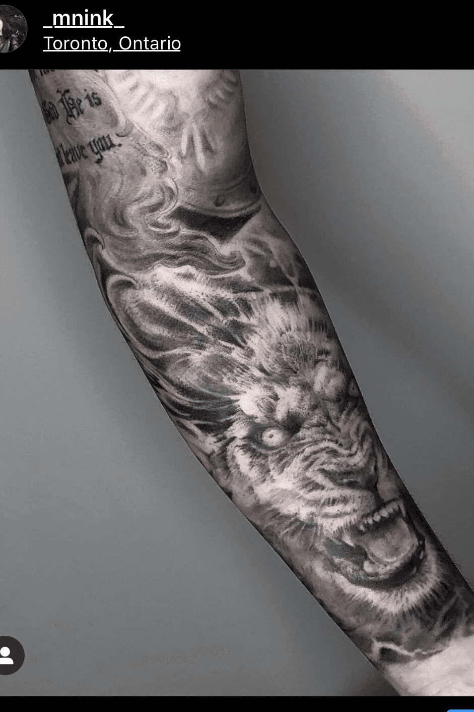 Tatuaż spartan lion tattoo  Autor Puszek  dziarowniapl