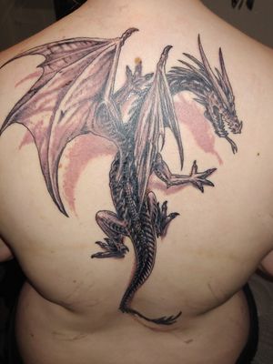 My dragon. One of my favorite pieces. By John Campbell