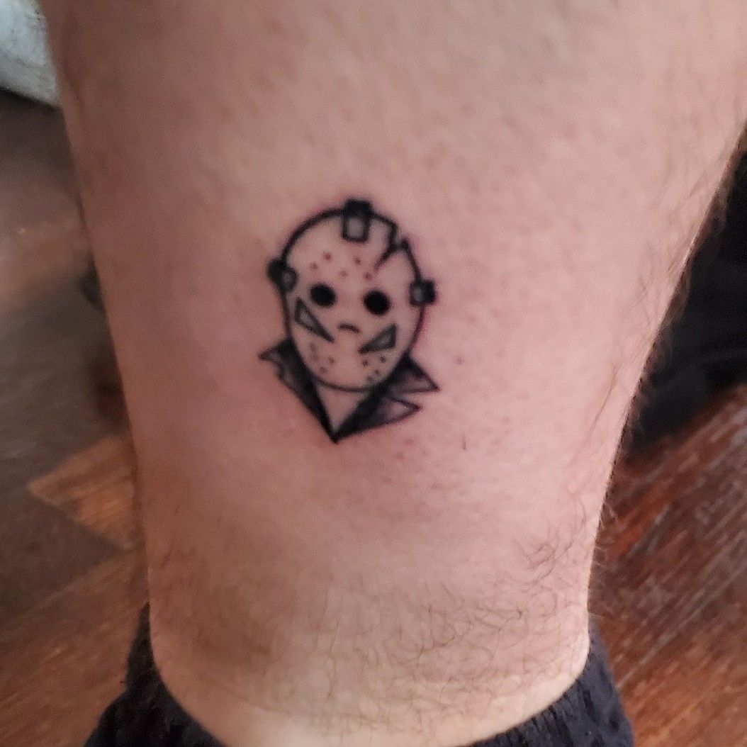 Baby Jason by Carlos Uliano at Jolio Tattoo in Naples Italy Done on Friday  the 13th  rtattoos