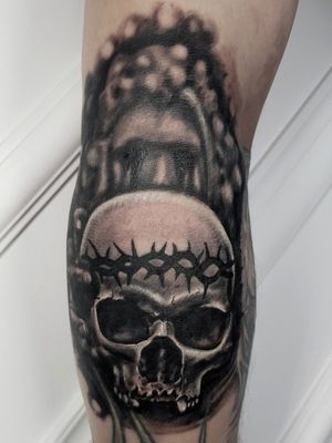Horror Themed Tattoo - Forearm