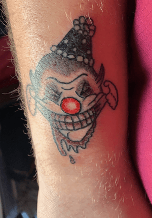 A clown I got on a whim one afternoon