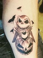 Nightmare Before Christmas tattoo I did for a client a few weeks ago