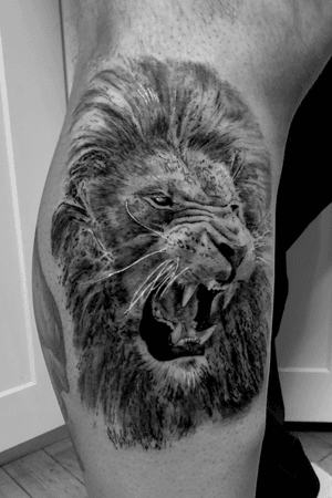 Instagram: @rusty_hst#blackandgrey #lion #realism