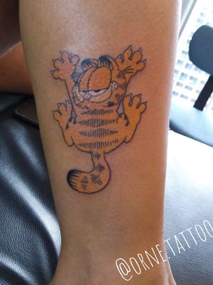 Garfield tattoo tatuaje