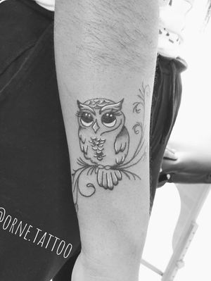 Owl tattoo buho tatuaje 