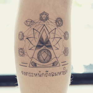 Meditation linework tattoo - Tattoo Chiang Mai #linework #dotworktattoo #fineline #btattooing #Tattoodo #equilattera #inkstinctsubmission #inked #blackwork #instatattoo #ChiangMai #tattoochiangmai #tattoostudiochiangmai 