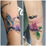 #tattoo #tattooed #tatt #tattooart #ta2 #victoriadenske #wctattoos #inkstinktsubmission #tattoodo #watercolortattoo #turtle #ink #inked #inkedgirls #instatattoo #beautiful #lineart #colortattoo #kyivtattoo #tattooedukraine #kievtattoo