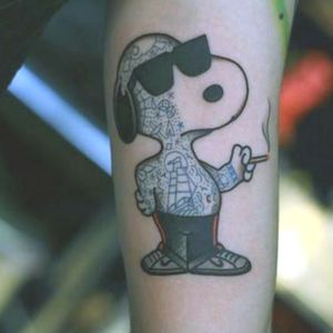 Image from Google,  "tattooed Snoopy"