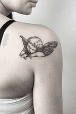 -CHERUB- Thanks to everyone who follows and like my work! . . . For more tattoos you can find me @motorinktattooshop . . . For more info send me a DM . . . 🖖🏿🖖🏿🖖🏿 . . . #cherubtattoo #cherub #inked #tattoo #tattooed #thehague #thehaguetattoo #amsterdam #amsterdamtattoo #art #idea