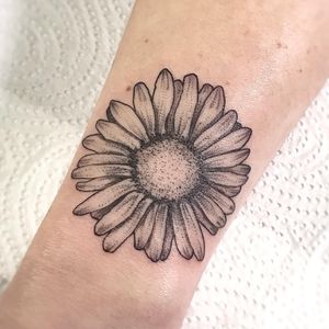 sunflower on the wrist