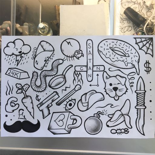 Flash tattoo