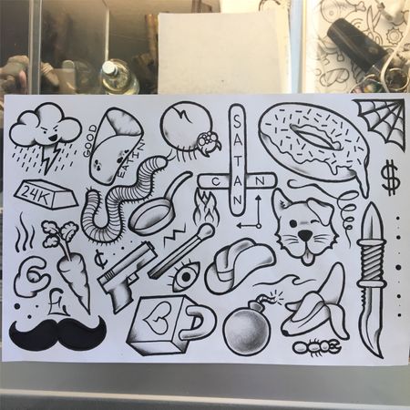 Flash tattoo