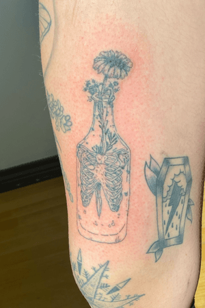 Ribcage in a bottle 