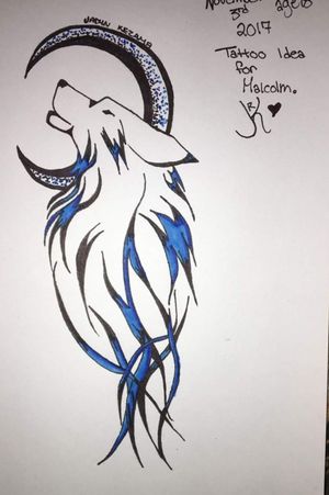 One of the first tattoo I drew up for a buddy