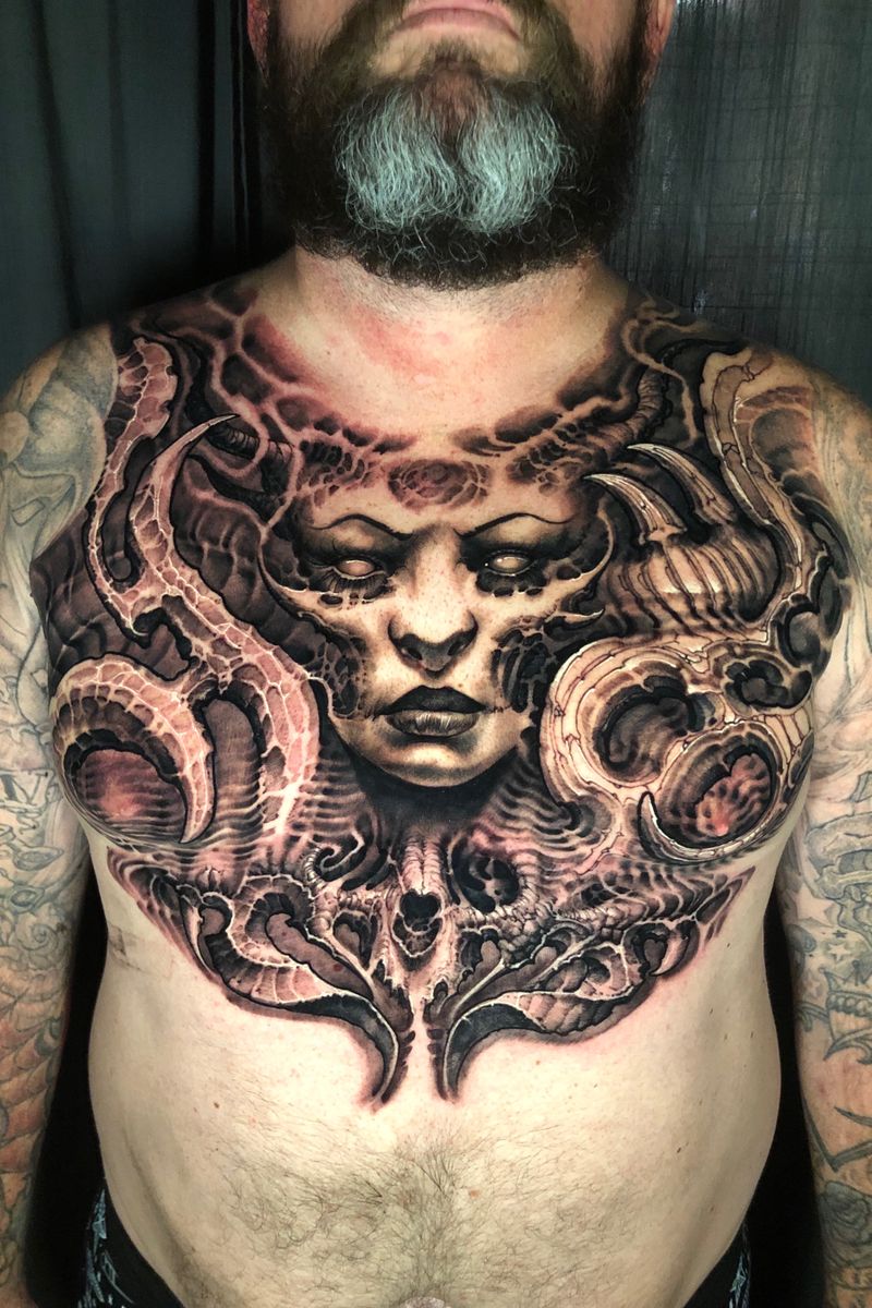 Tattoo uploaded by Boyetattoo • #alienqueen #bio #evil #freehand #boyetattoo #blackandgrey #skull #demon #horror • Tattoodo Tattoo uploaded by Boyetattoo • #alienqueen #bio #evil #freehand #boyetattoo #blackandgrey #skull #demon #horror • Tattoodo