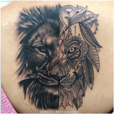 Collaboration avec mon BRO @daricktattoos pour ce MADA-LION!!! Dites-nous ce que vous en pensez ? 😊🙏 #bims #bimskaizoku #bimstattoo #daricktattoos #paris #paname #paristattoo #normandie #normandietattoo #mandalion #lion #mandala #tatouagemagazine #tattoo #tatouage #tattoos #tatt #tattooflash #tattooartist #tattoostyle #tattooed #tattrx #tattooing #tattoolove #realistictattoo #tattoodo #darkartists 