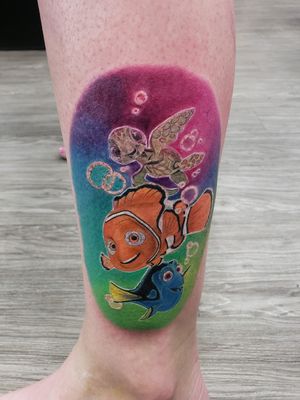 Full Color Disney Tattoo 