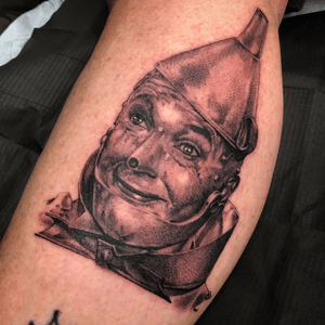 Tin Man tattoo portrait @jordancampbellart #tinman #3rl #potrait