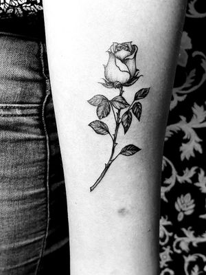 Rose #rose #rosetattoo  #tattooartist  #tattoo #art 