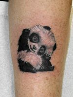 Small panda tattoo 