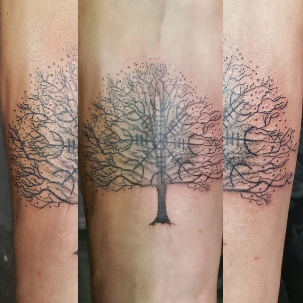 66 Stunning Yggdrasil Tattoos Facts Meanings Ideas  InkMatch