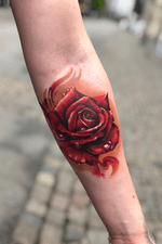 #color #rose #real #realisme #armtattoo