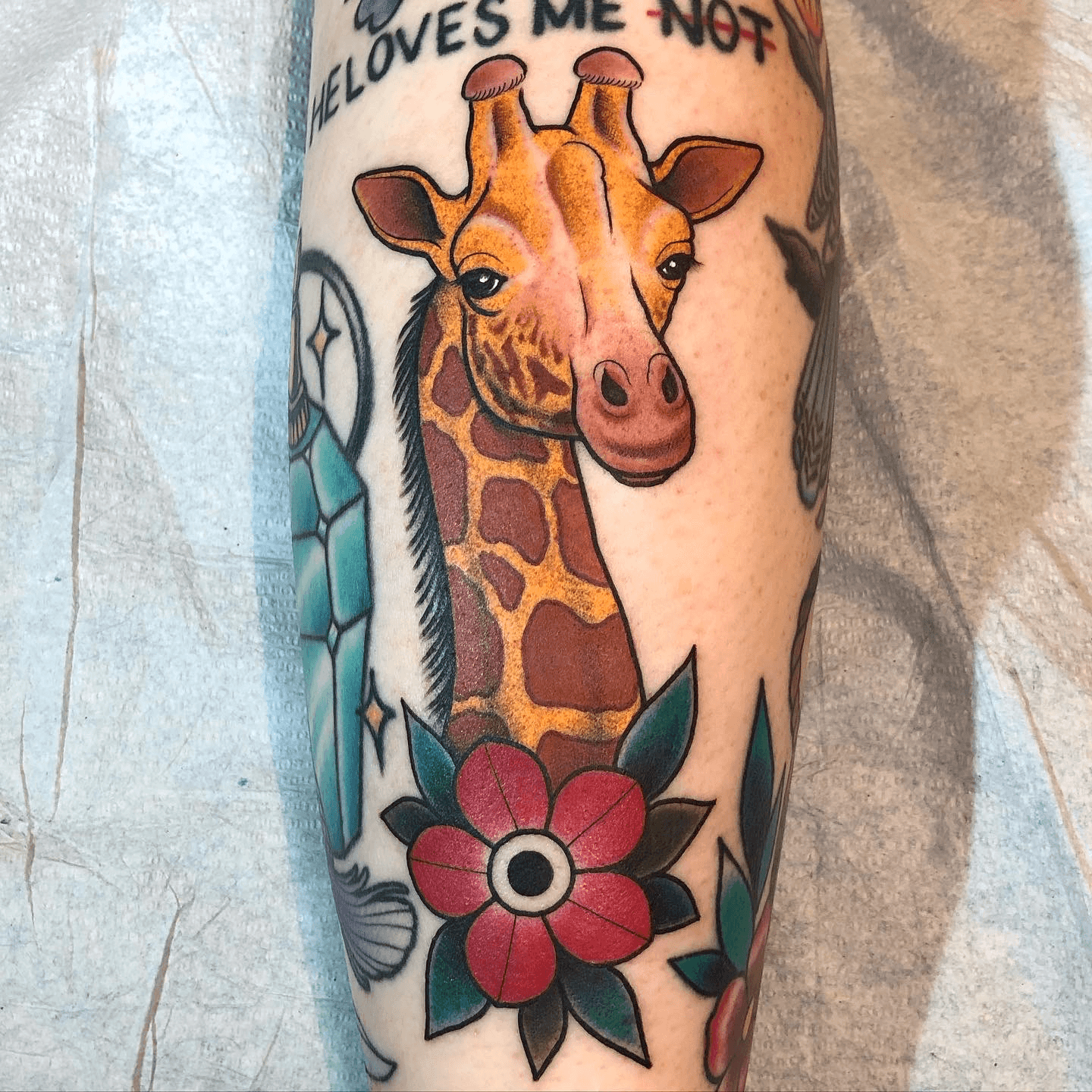 50 Amazing Giraffe Tattoos with Meaning  Body Art Guru
