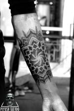Mandala half sleeve tattoo