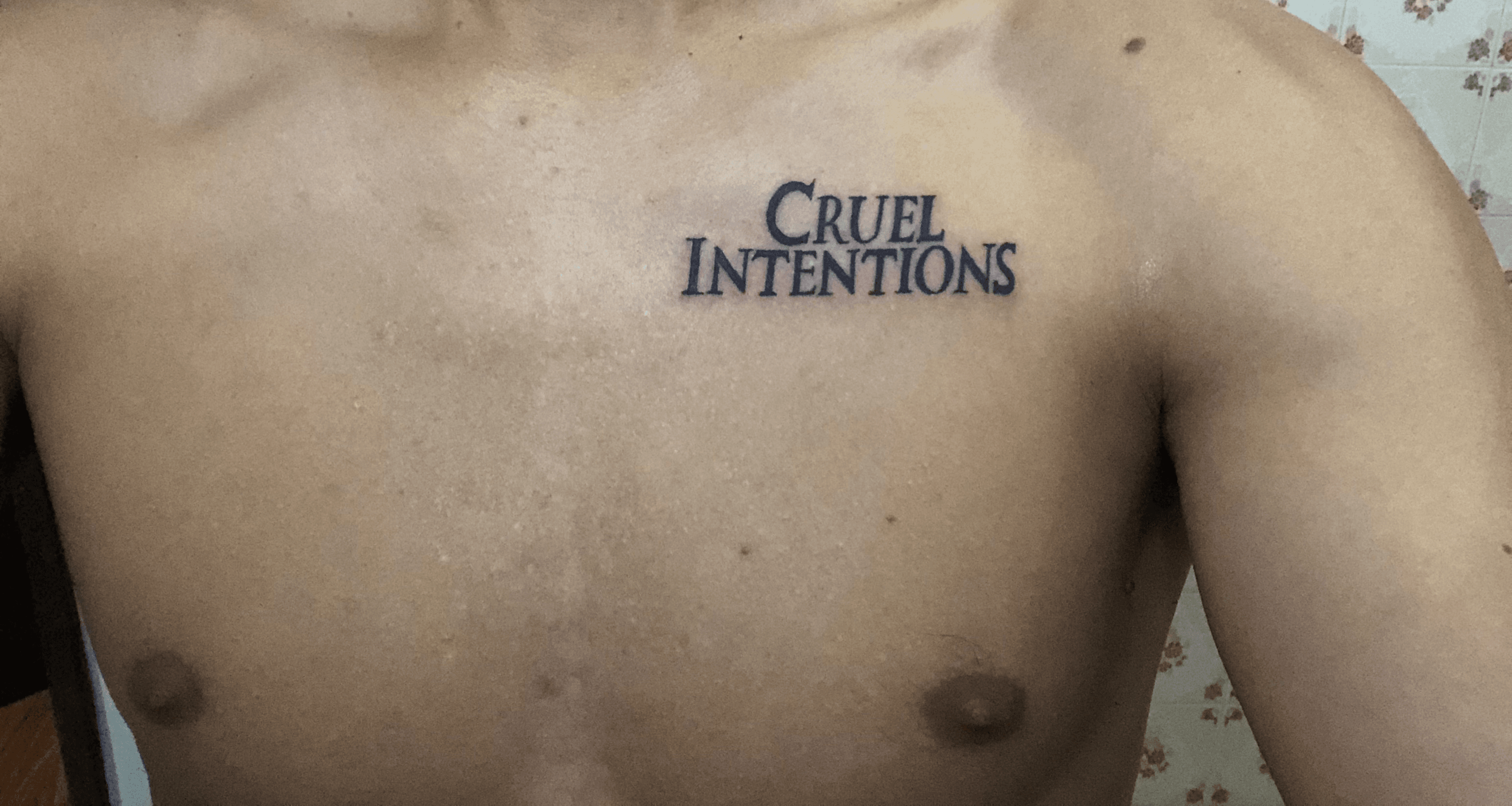 Cruel intentions tattoo