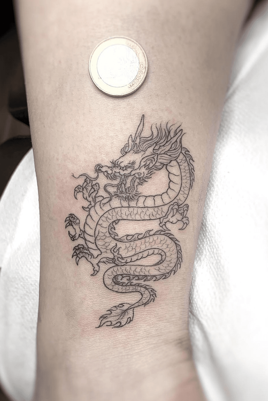 150 Best Chinese Dragon Tattoo Designs With Meanings 2022   TattoosBoyGirl  Tatuagem Tatuagem pequeno Boas ideias para tatuagem