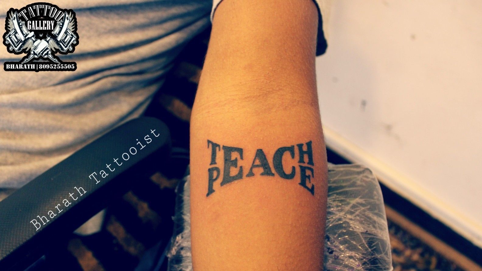 teach peace tattoo   Empowering tattoos Peace tattoos Healing tattoo