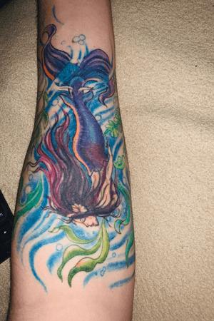 Mermaid is my way of wearing death on my sleeve 
