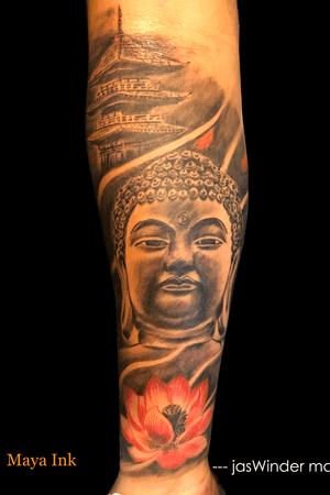 Buddha forearm piece🙏🏻❤️