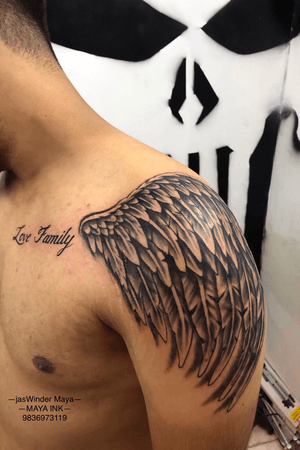 Wings on shoulder❤️