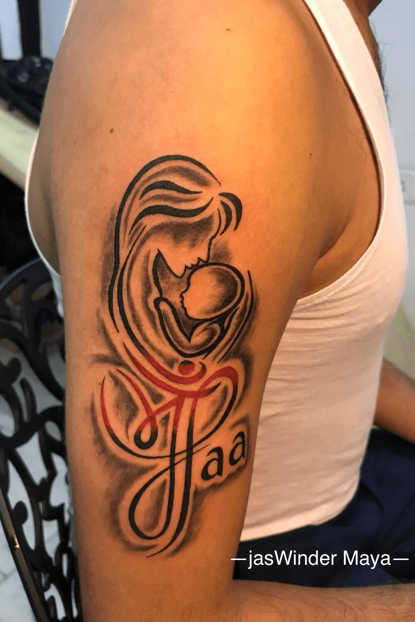 Tattoo uploaded by Maya INK (Tattoo studio) • Maa paa❤️ • Tattoodo