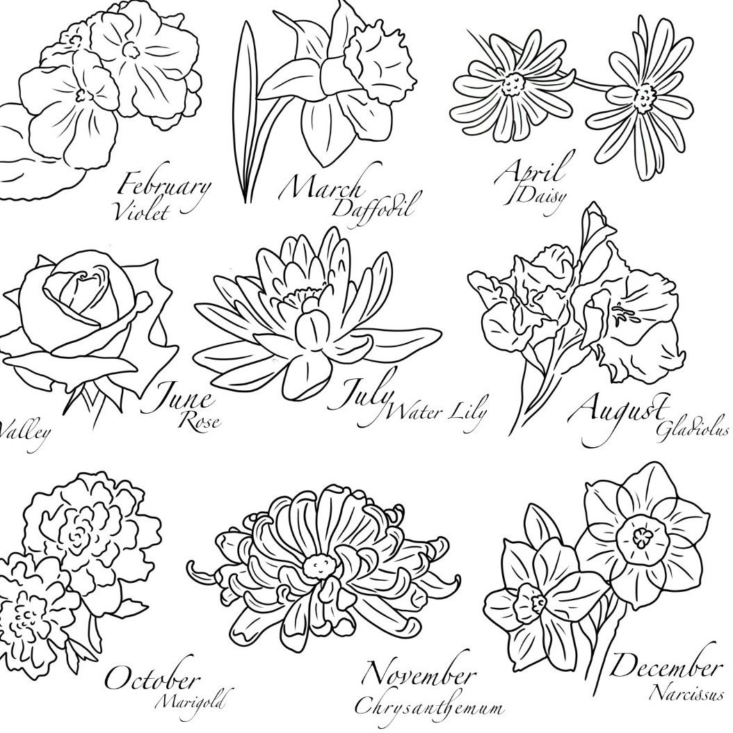 101 Best Tattoo December Birth Flower Ideas That Will Blow Your Mind   Outsons