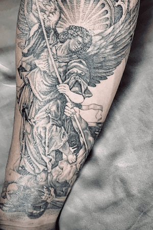 Front of the sleeve