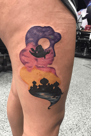 Aladdin watercolor 