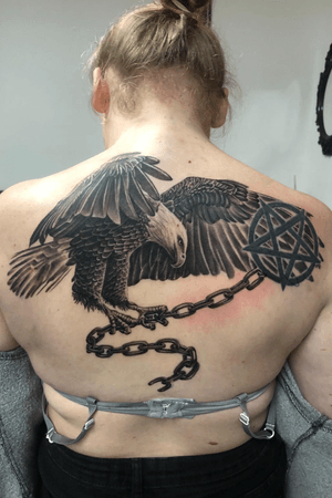 eagle tattoo by vlad