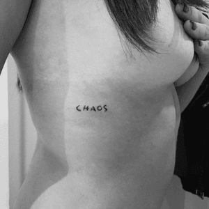 #chaos #art #lettering #letteringtattoo #line #fineline #tattoos #bishop #bishoprotary #tattooart #girlwithtattoo #instatattoos #thessaloniki #greece #ig_greece 