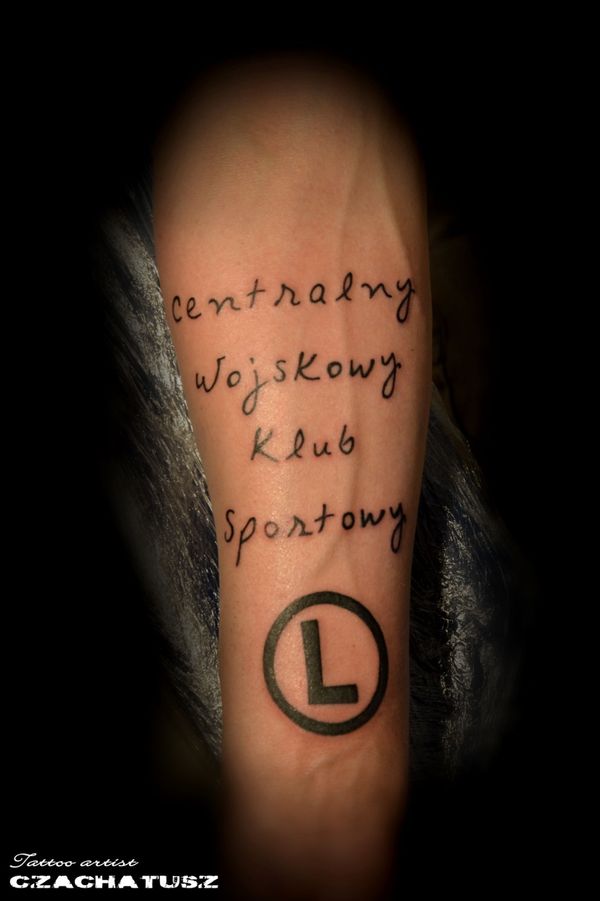 Tattoo from Tatuaże Warszawa