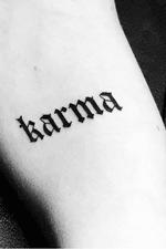 Karma on the assistant from Max made by maxrodriguestattoo