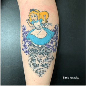 Tattoo cicatriser 😊 sur le thème d’ Alice au pays des merveilles 😊😊 #bimskaizoku #bims #bimstattoo #paris #paname #paristattoo #normandie #normandietattoo #pontaudemer #pontaudemertattoo #aliceinwonderland #aliceaupaysdesmerveilles #alice #tattoo #tatouage #tattoos #tatt #tattooflash #tattooartist #tattoostyle #tattooed #tattoogirl #ink #inked #inkgirl #tatouagemagazine #parisienne 