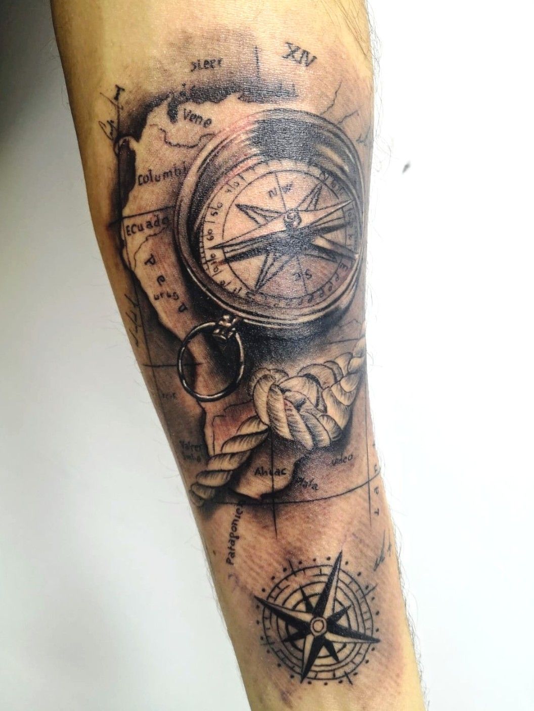 Top 80 3d compass tattoo designs latest  thtantai2
