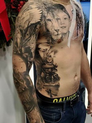 Tattoo collector , all the tattoo work done by our talented artist @carlosguzmanart 