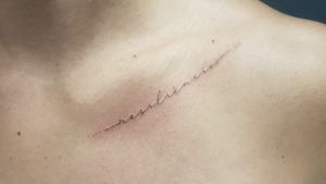Christina Pleasant on X: Fish hook through the collar bone tattoo