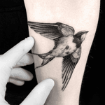 #tattoodesign #tattooflash #tattoodo #tattoos #blackwork #tattooidea #detailed #detail #singleneedle #swallow #sculpture #contemporary #portrait #blackansgrey #blackwork #dotwork #bird