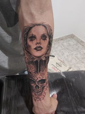 Black and Gray Tattoo