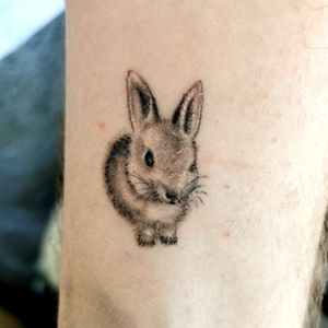 Tattoo of my late pet rabbit