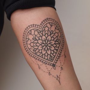 Mandala, ornament, dotwork